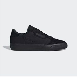Adidas Continental Vulc Shoes Black Size 8.5